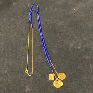 Chan Luu Beaded Necklace with 3 charms